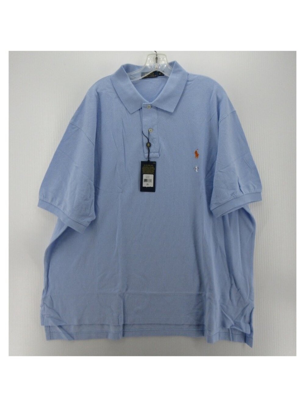 Polo Ralph Lauren Polo Shirt 2XB Big Pullover Golf Classic Mesh Cotton